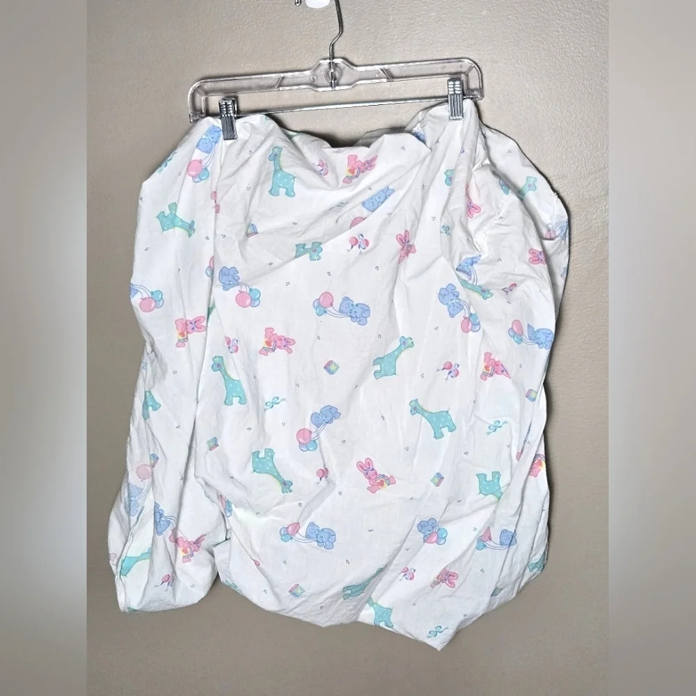 Bundle Of 3 Vintage Gerber Jungle And‎ Baby Animals Crib Sheets